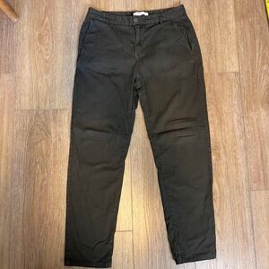 EVERLANE Dark Gray Straight Leg Chinos Pants Women Size‎ 32